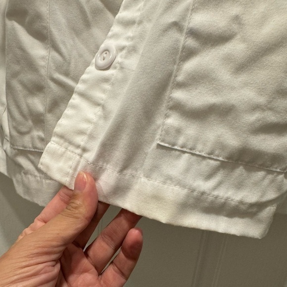 Long Island University Nursing white lab coat size medium - Picture 3 of 8